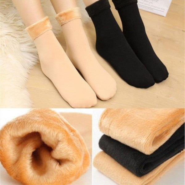 Extra Warm Winter Socks - in use
