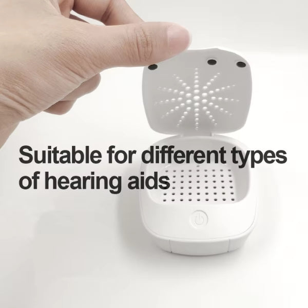 Hearing Aid Drying Box - alternate angle