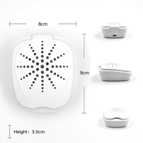 Hearing Aid Drying Box - alternate angle