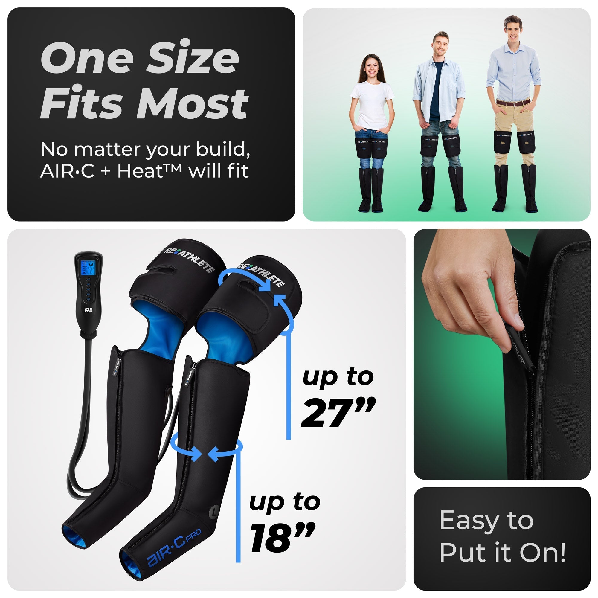 Air C Pro Full Leg Massager, Massage, Massager - detail