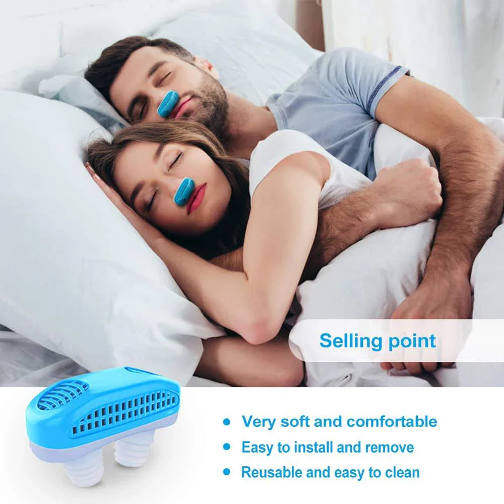 Airing Micro-CPAP Device for Hassle-Free Anti-Snoring Relief - alternate angle