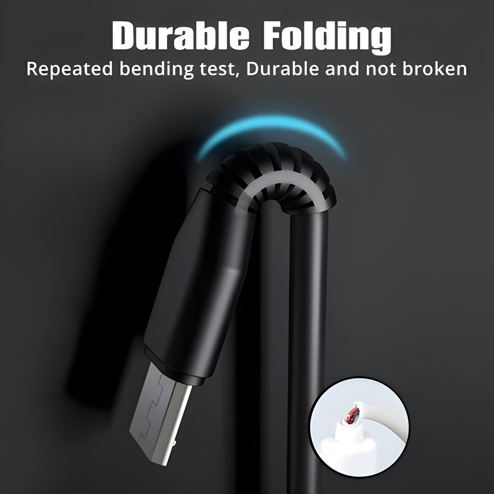 2-in-1 Multi-Port Charging Cable - alternate angle