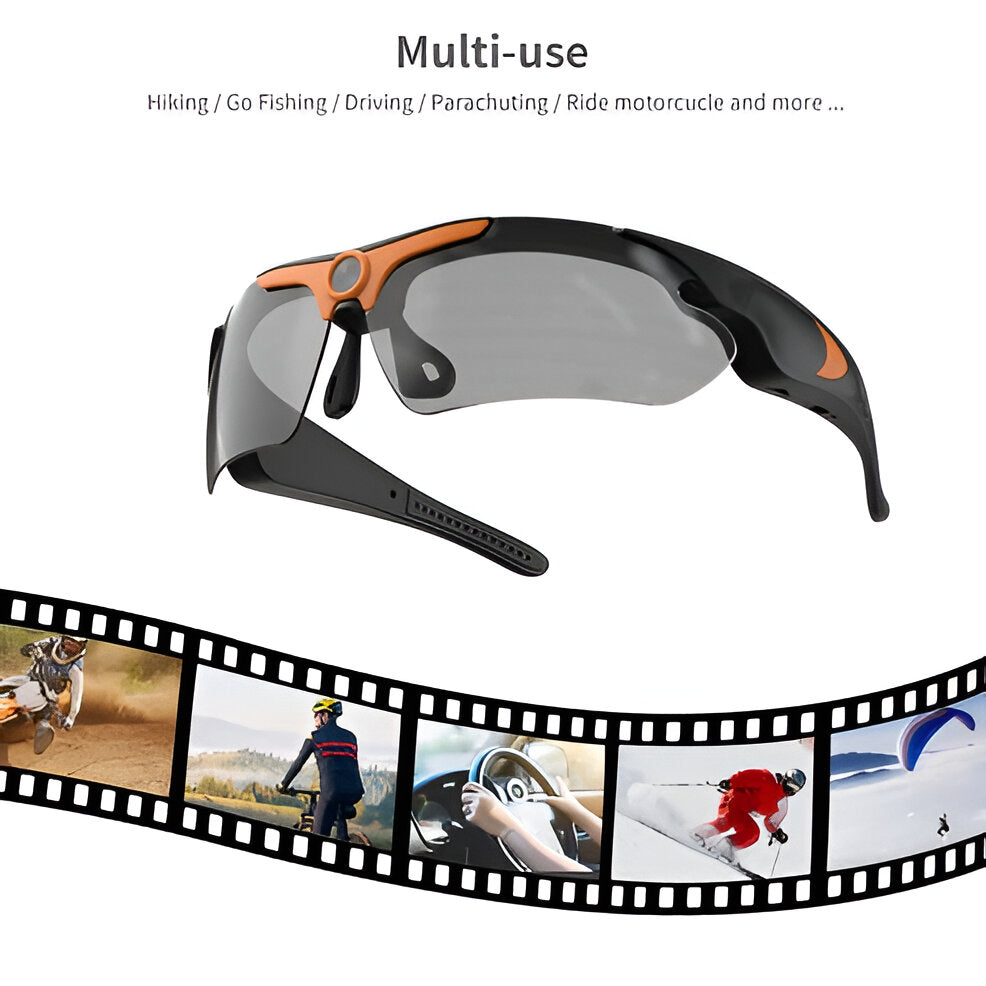 Camera Sunglasses With Video Recorder - alternate angle
