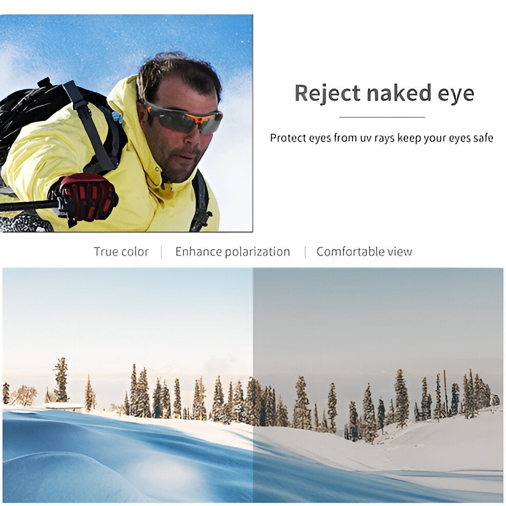Camera Sunglasses With Video Recorder - in use