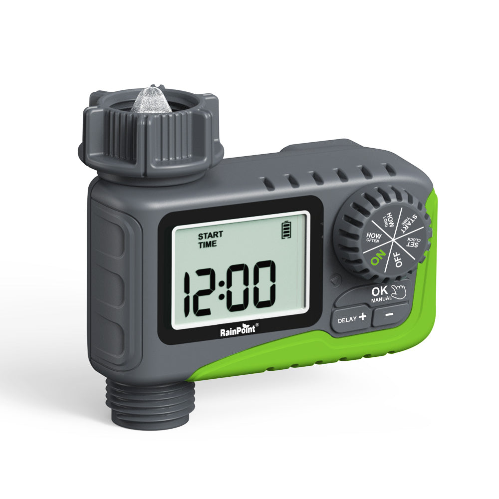 Rainpoint Single-Outlet Programmable Sprinkler Timer