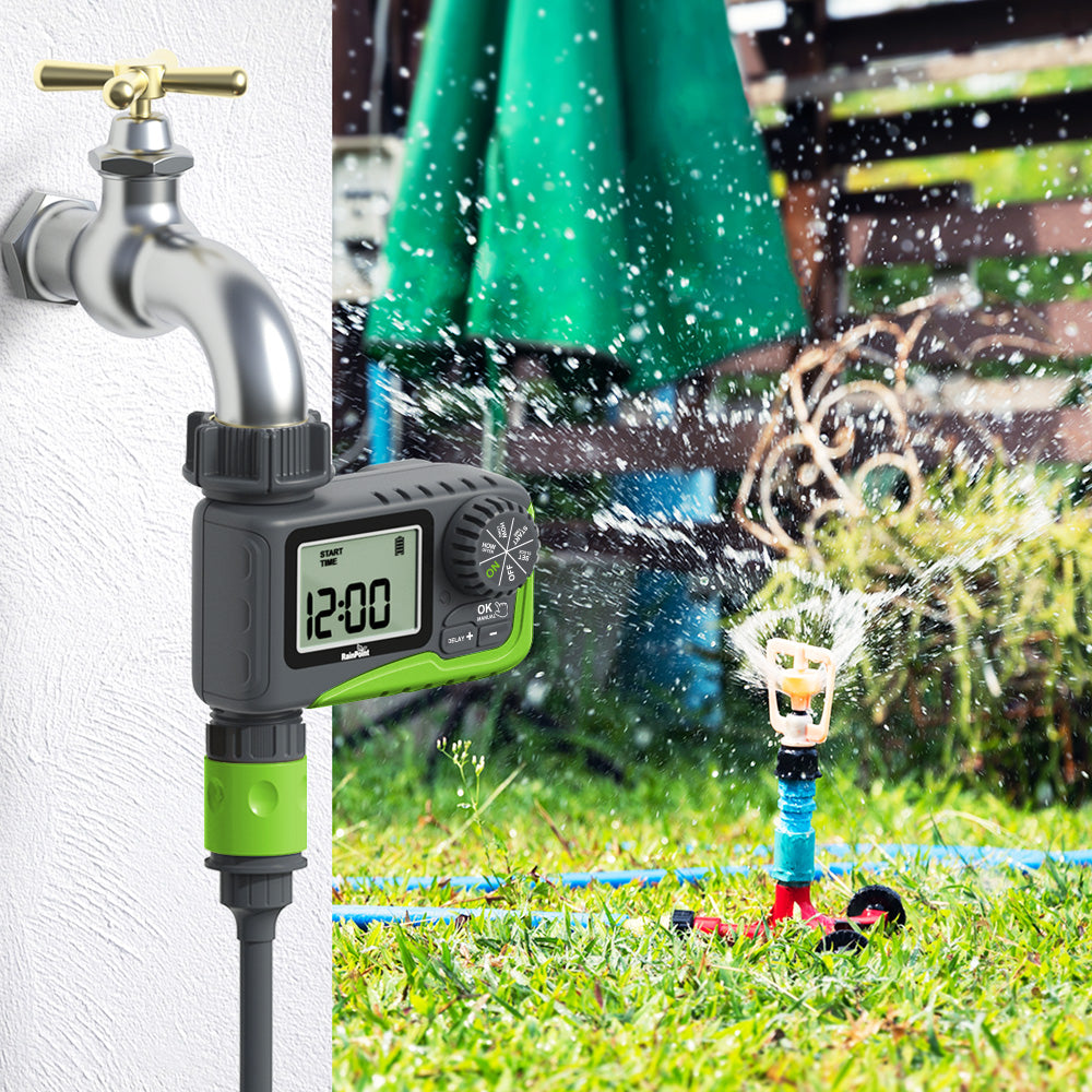 Rainpoint Single-Outlet Programmable Sprinkler Timer