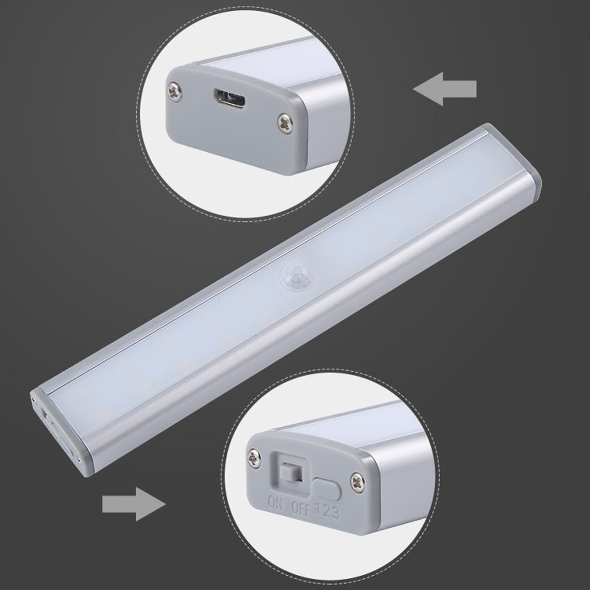 Let There Be Light 20 Motion LED Lights Rechargeable Battery, Rechargeable, Battery-Powered - detail