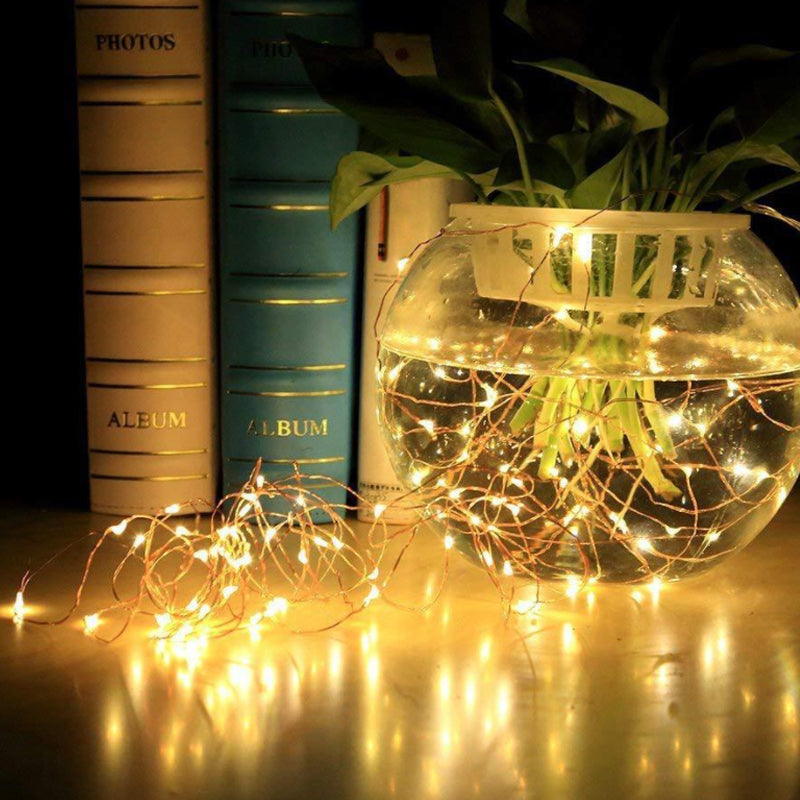 Mini Fiery Lights With Solar Power