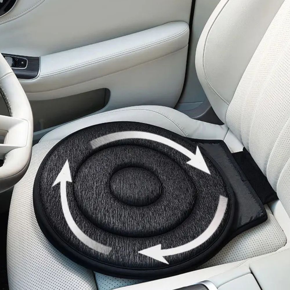 Cozy 360 degree Car Swivel Chair Pad - alternate angle