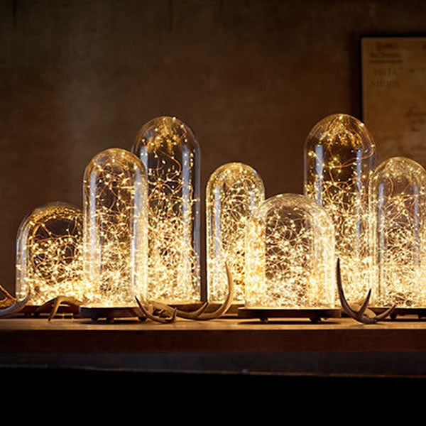 Mini Fiery Lights With Solar Power - detail