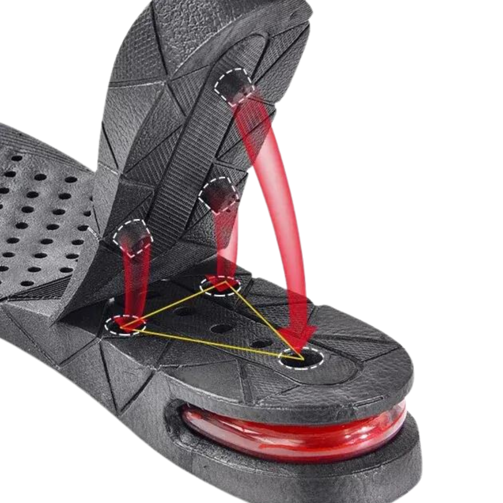 Height Increasing Shoe Lift Booster Insole Inserts - alternate angle