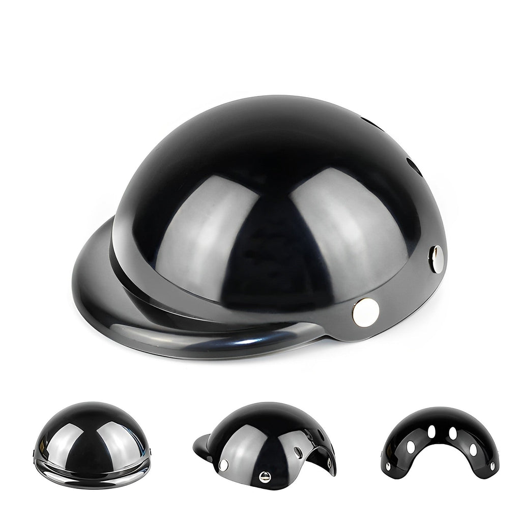 Dog Motorcycle Helmet And Goggles - in use