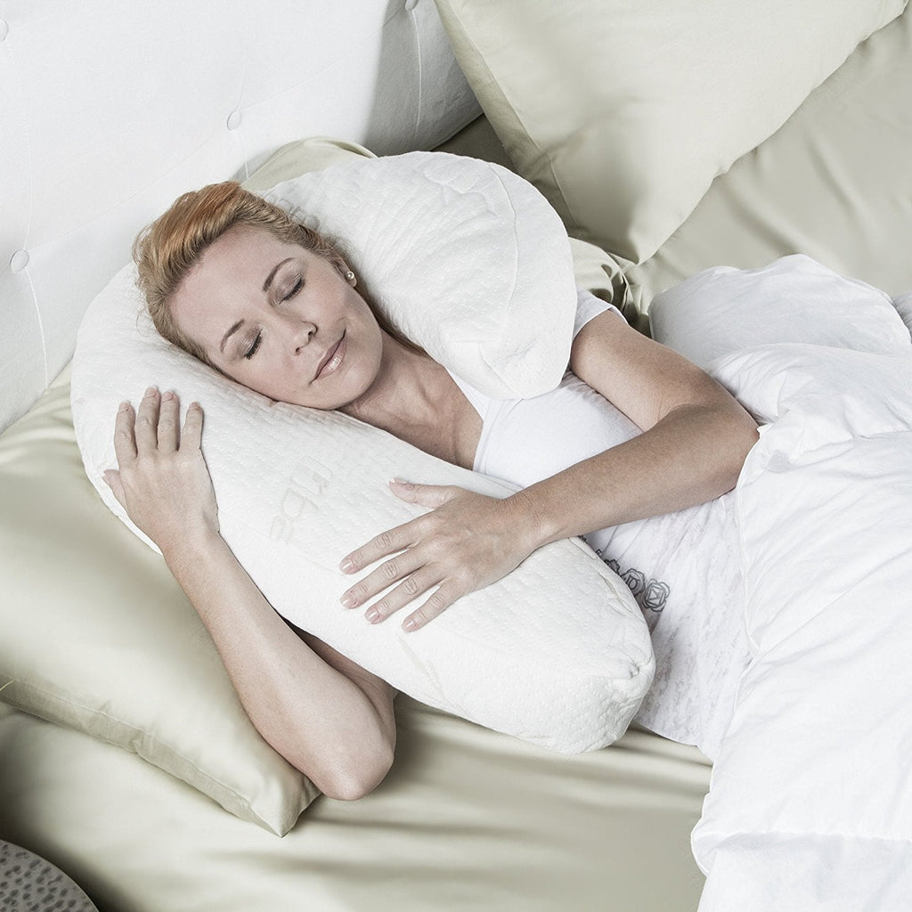 Avana Uno Adjustable Memory Foam Snuggle Pillow for Side Sleepers, Memory Foam, Adjustable - detail