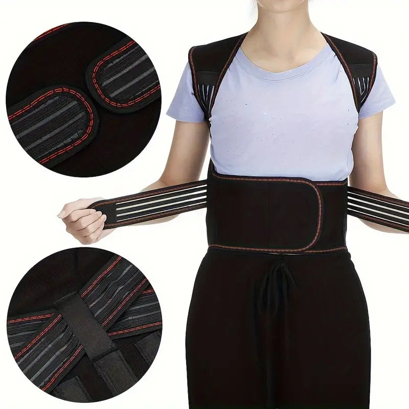 Back Brace For Back Pain - in use