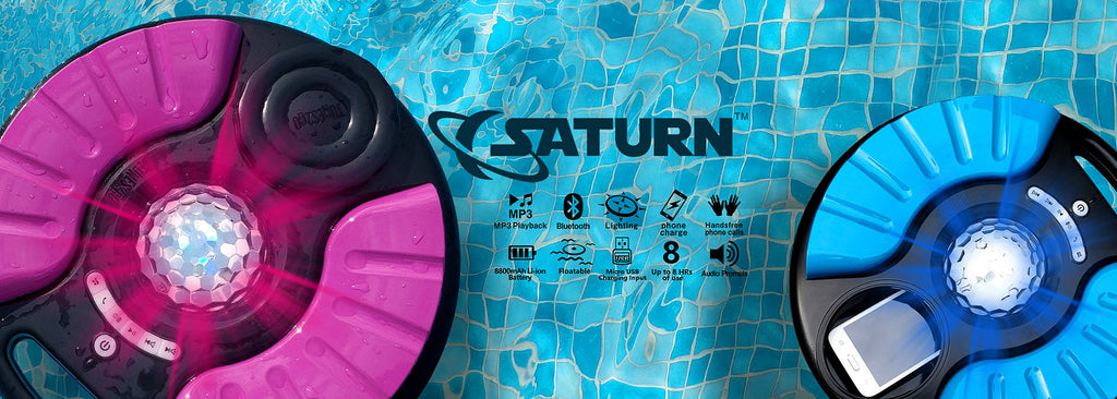 Saturn Waterproof Bluetooth Pool/SPA Speaker With Party Lighting, Bluetooth, Waterproof - detail