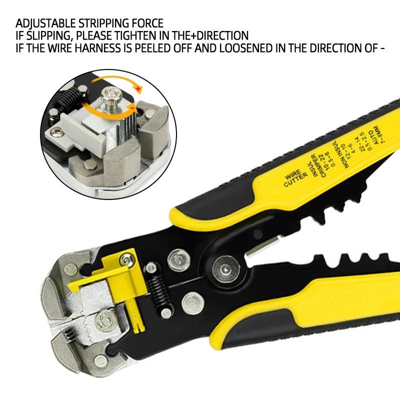Automatic Wire Stripper Cable Cutter - alternate angle