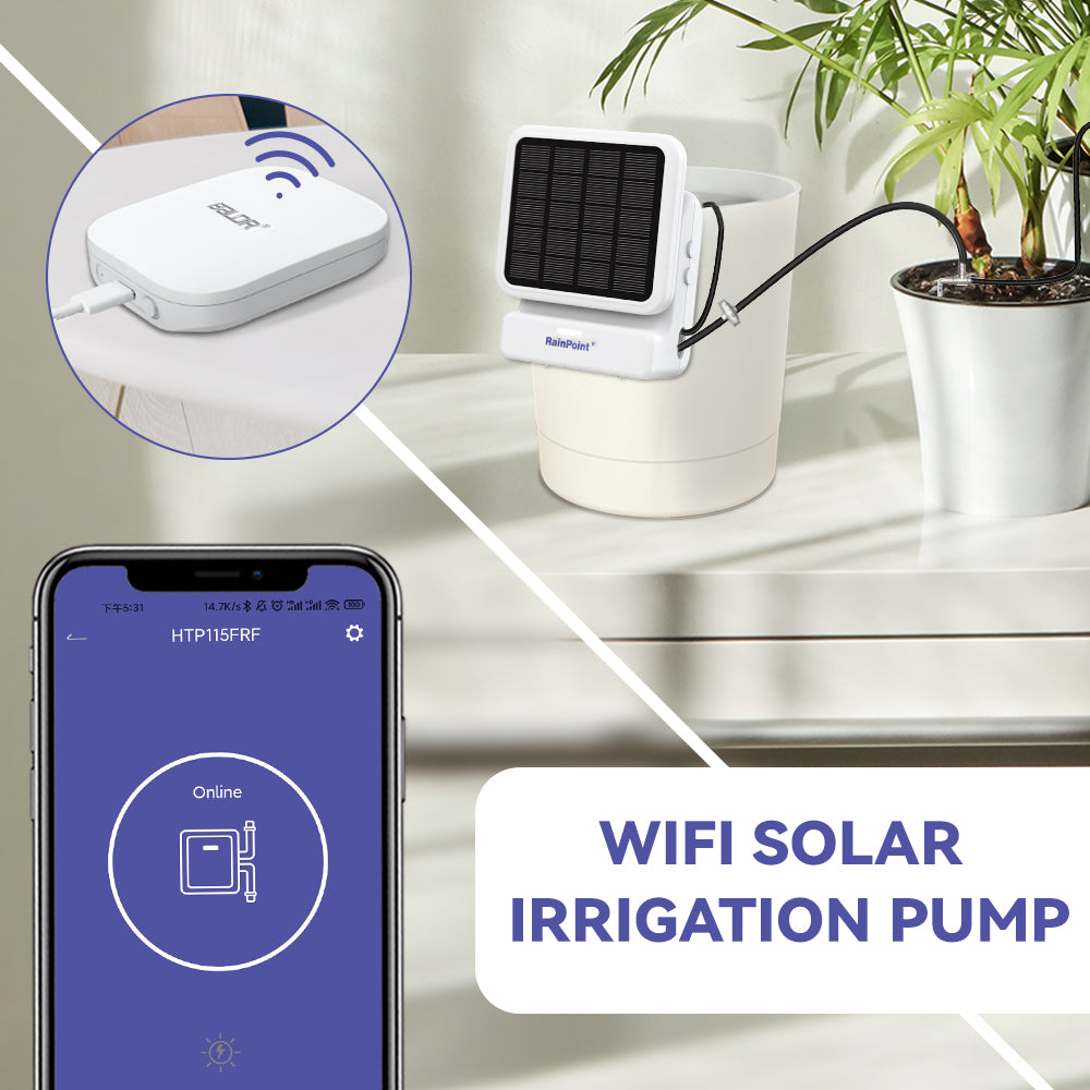 RainPoint Wi-Fi Indoor Watering Timer - alternate angle