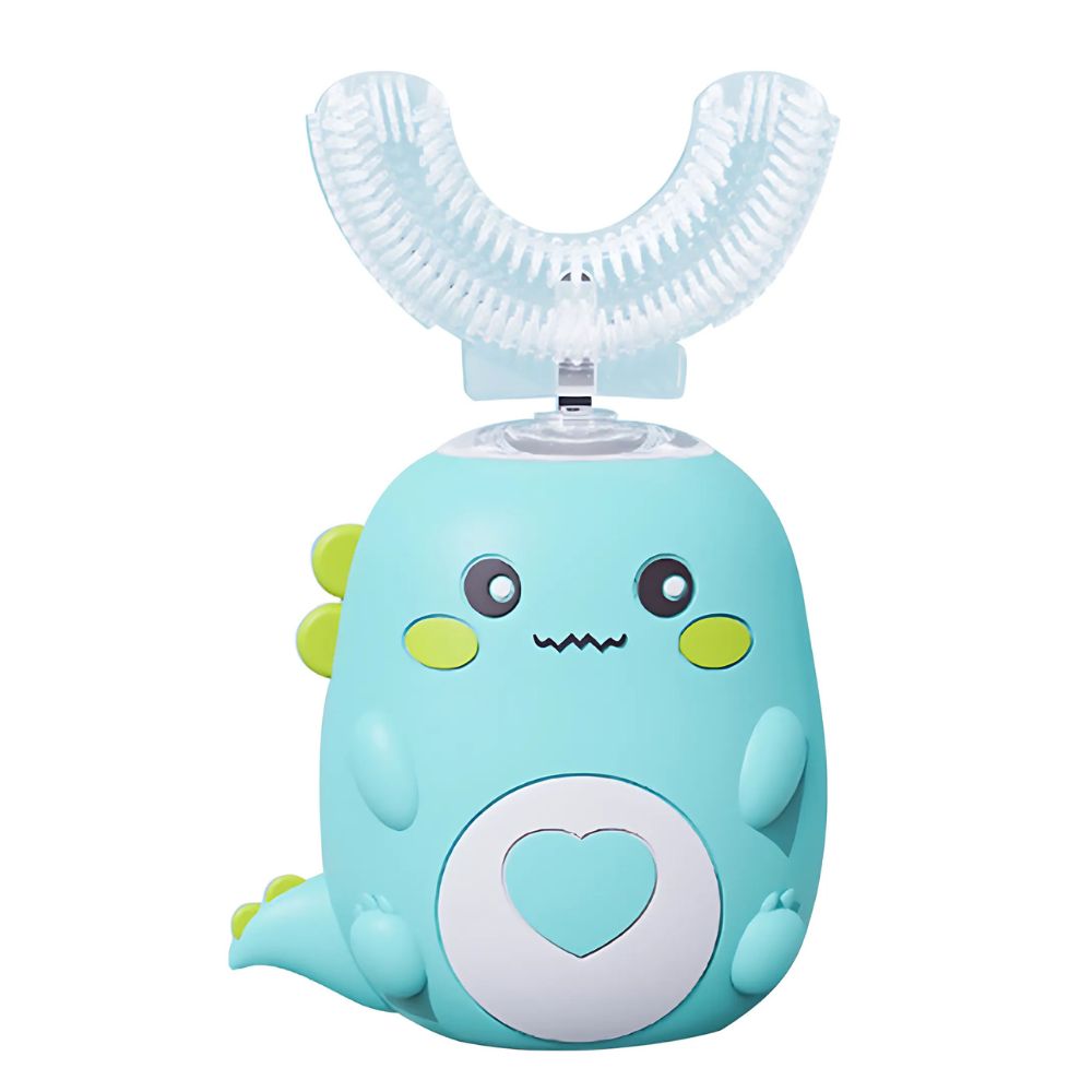 360 degrees U-Shape Sonic Electric Toothbrush for Kids - 6 Brush Head & Mode Options - alternate angle