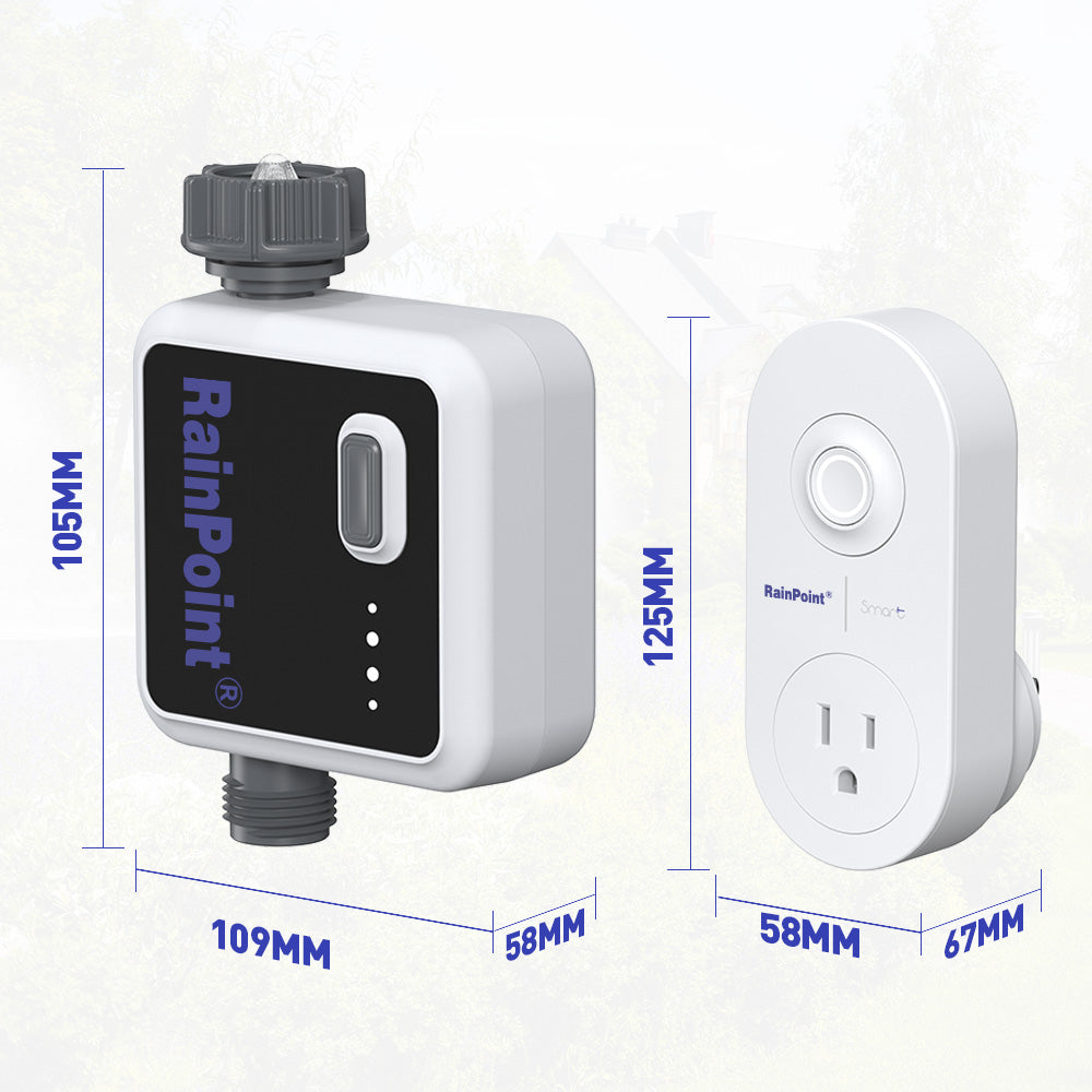 Rainpoint WiFi Smart Sprinkler & Hose Timer With Hub - detail
