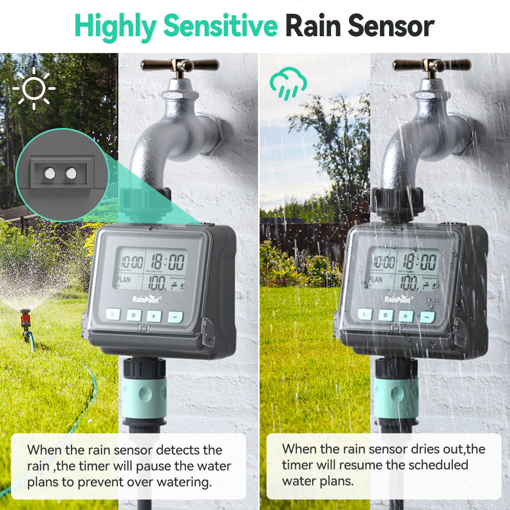 RainPoint Garden Sprinkler Watering Timer - detail