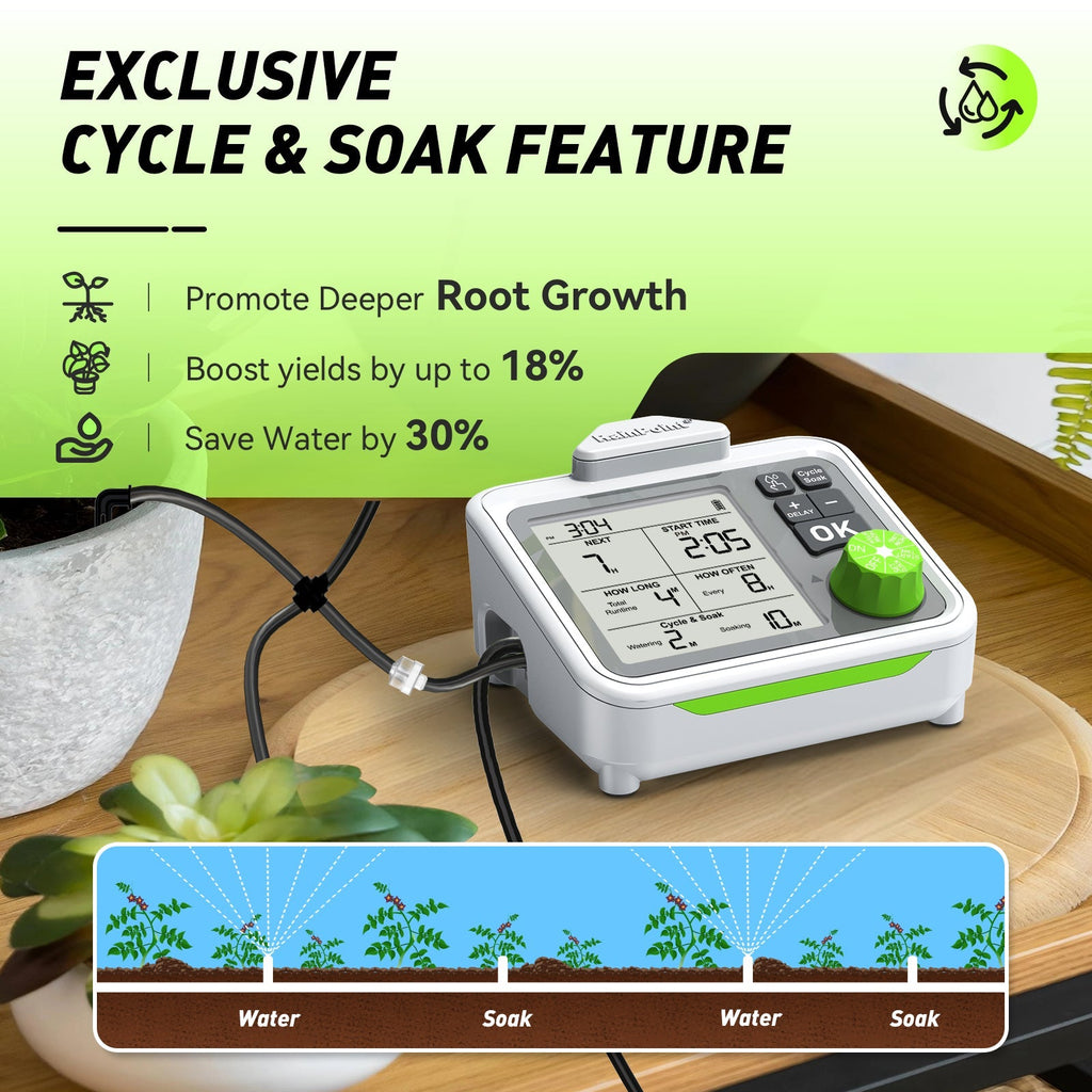 Rainpoint Automatic Plant Watering System With Large Display, Automatic