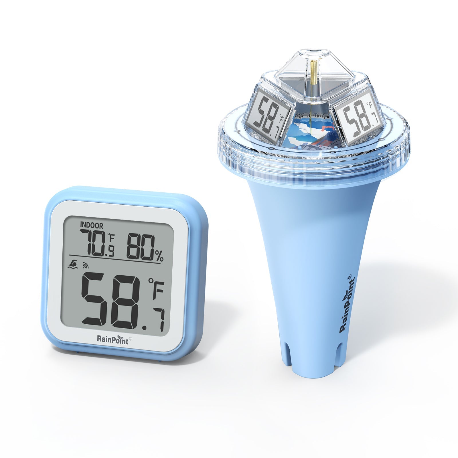 Wireless Pool Thermometer - Accurate Swimming Pool & Pond Temperature Monitor, Wireless - detail