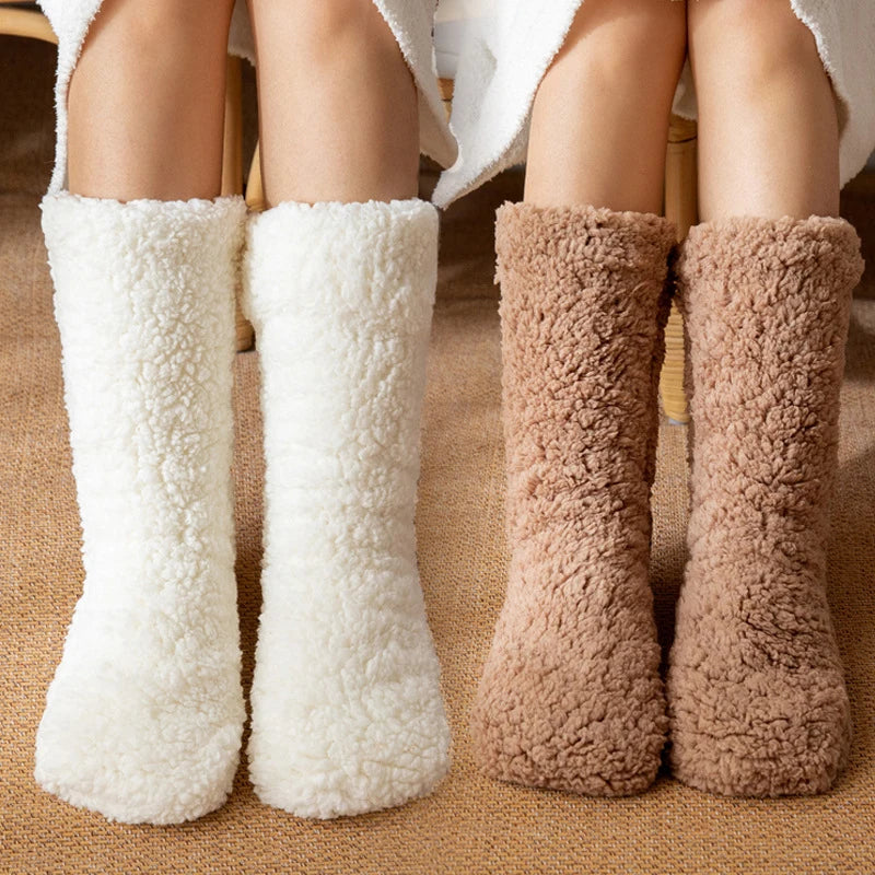 Cozy Cashmere Thermal Socks for Winter - detail