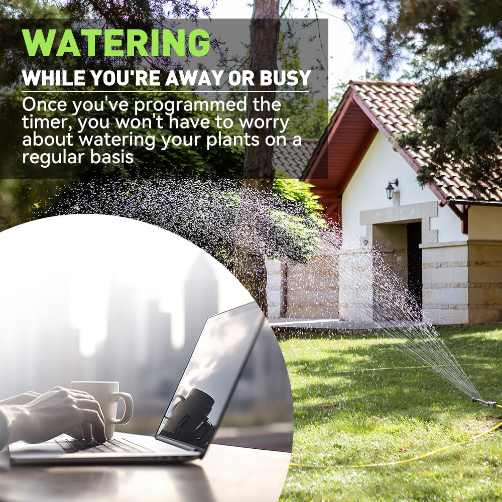 Rainpoint 2-Zone Smart Water Timer for Garden Hose - detail