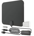 Indoor Digital Amplified Hdtv Antenna with Signal Booster - 300-Mile Range