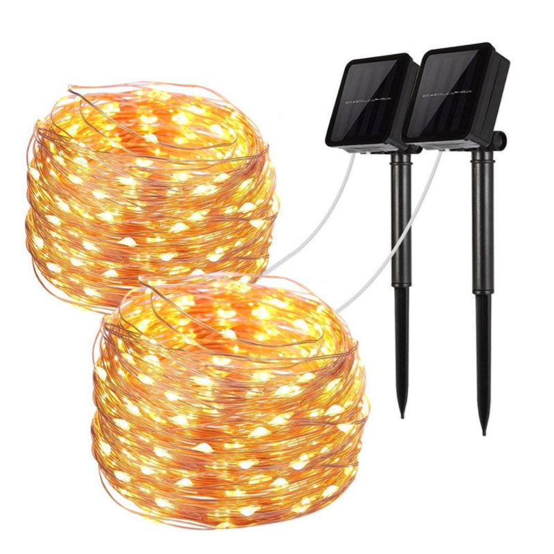 Mini Fiery Lights With Solar Power - alternate angle