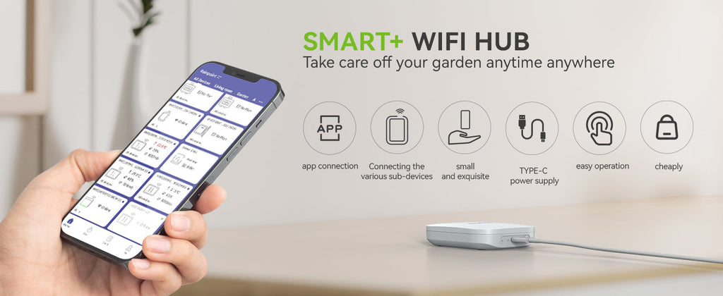RainPoint Wireless Wi-Fi Gateway, Wireless - alternate angle