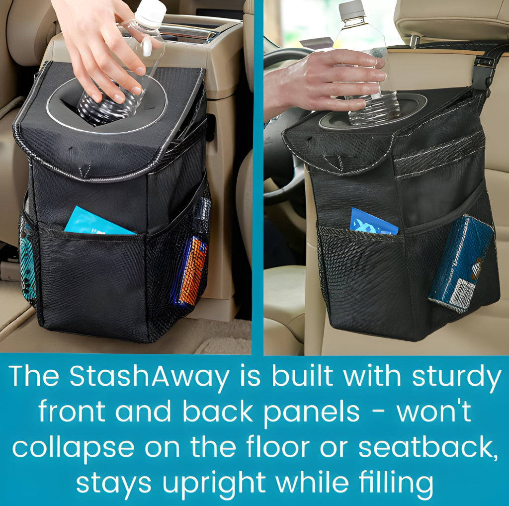 Car Trash Can - alternate angle