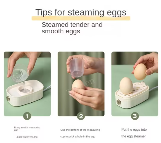 Egg Cooker - in use