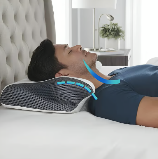 Cervical Pillow For Neck Pain - in use