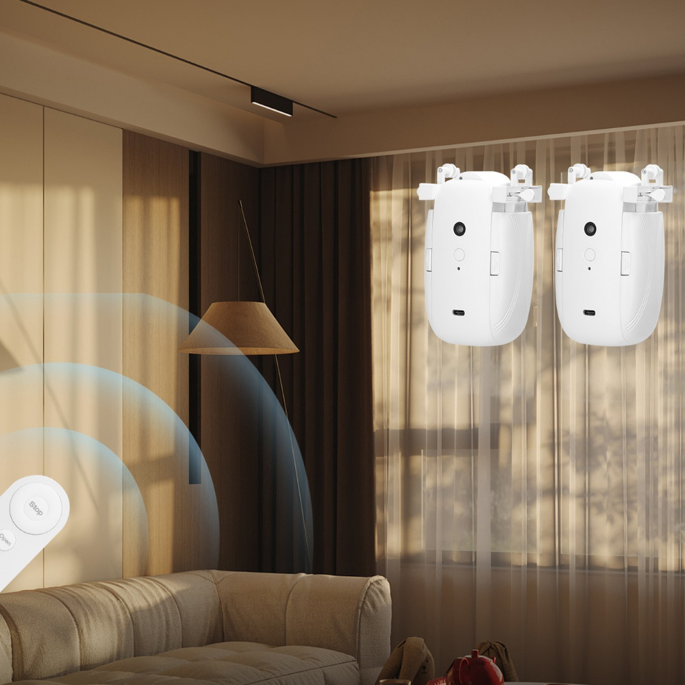 Automatic Robot Curtain Opener with Remote - detail