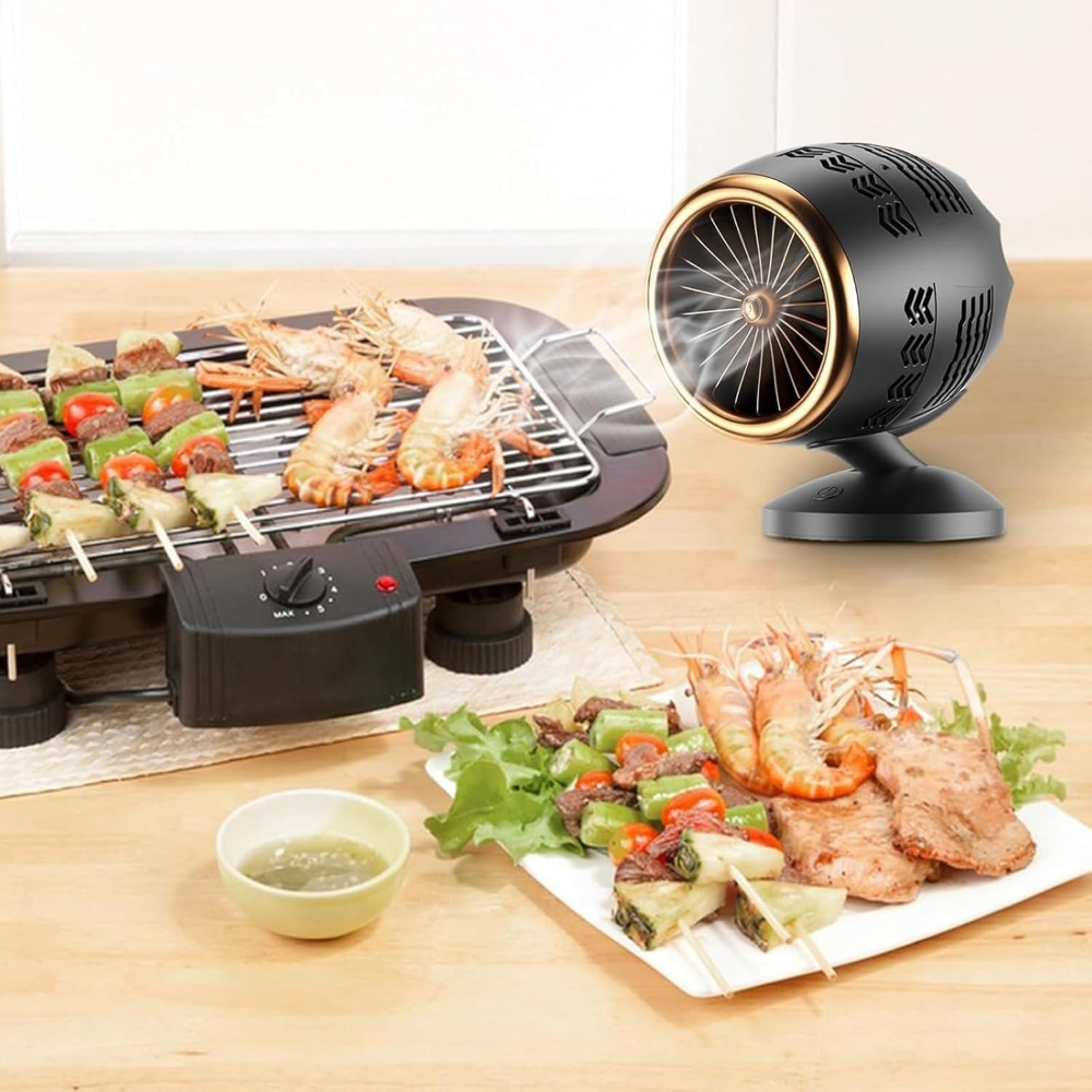 Compact Portable Range Hood Cooker Exhaust Fan - detail