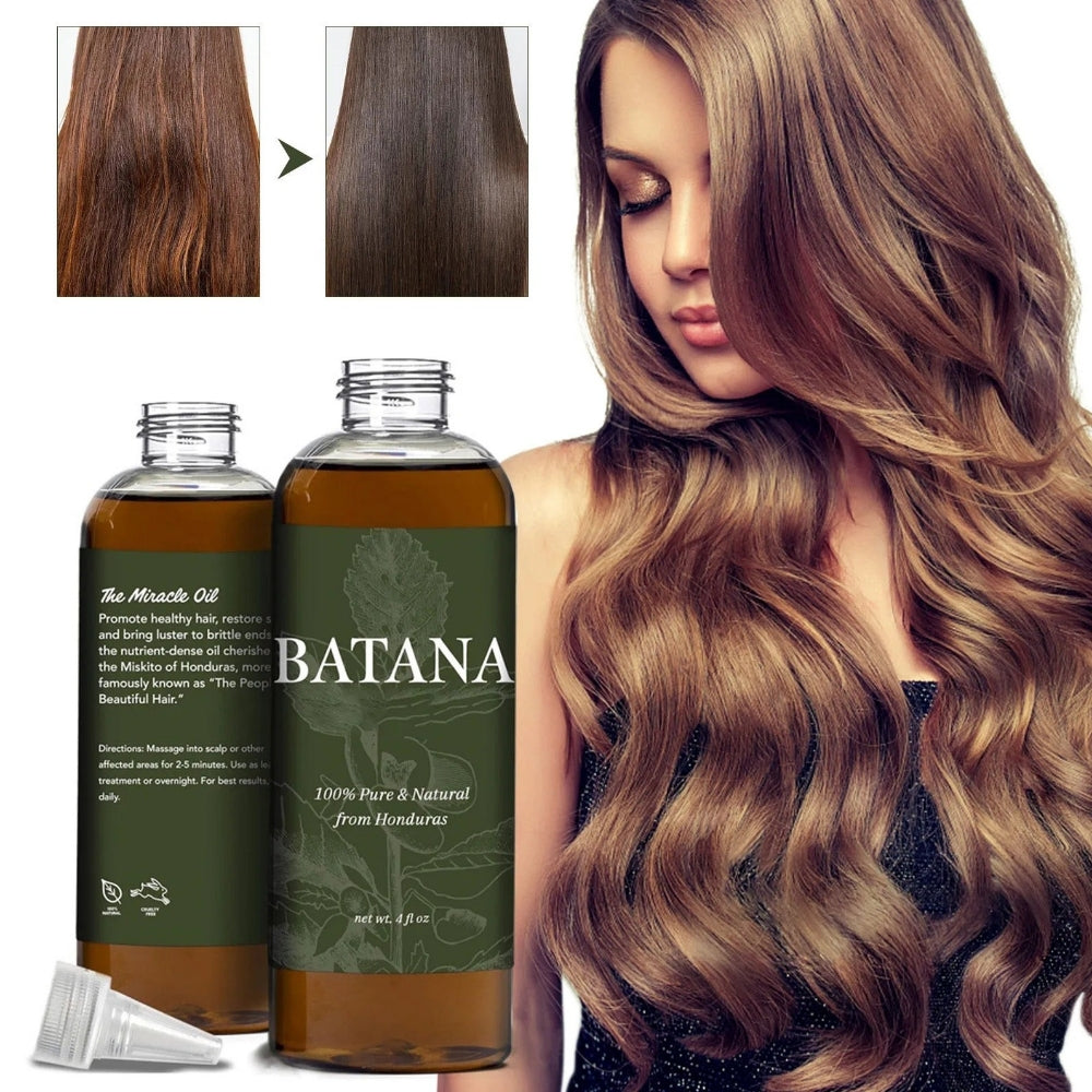 Batana Hair Growth Oil Scalp Moisturizer Concentrate - in use