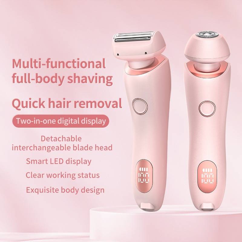 Electric Shaver for Women - in use