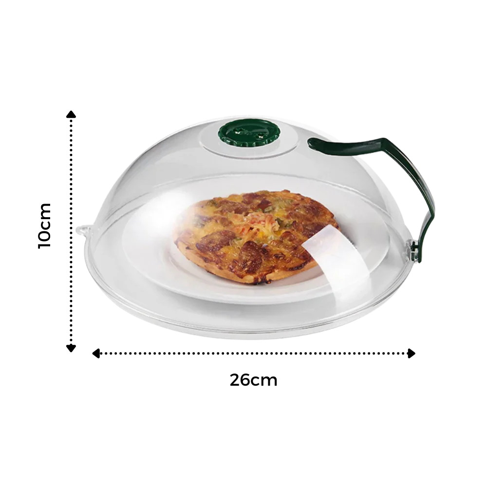 Anti-Splash Microwave Protective Cover - alternate angle