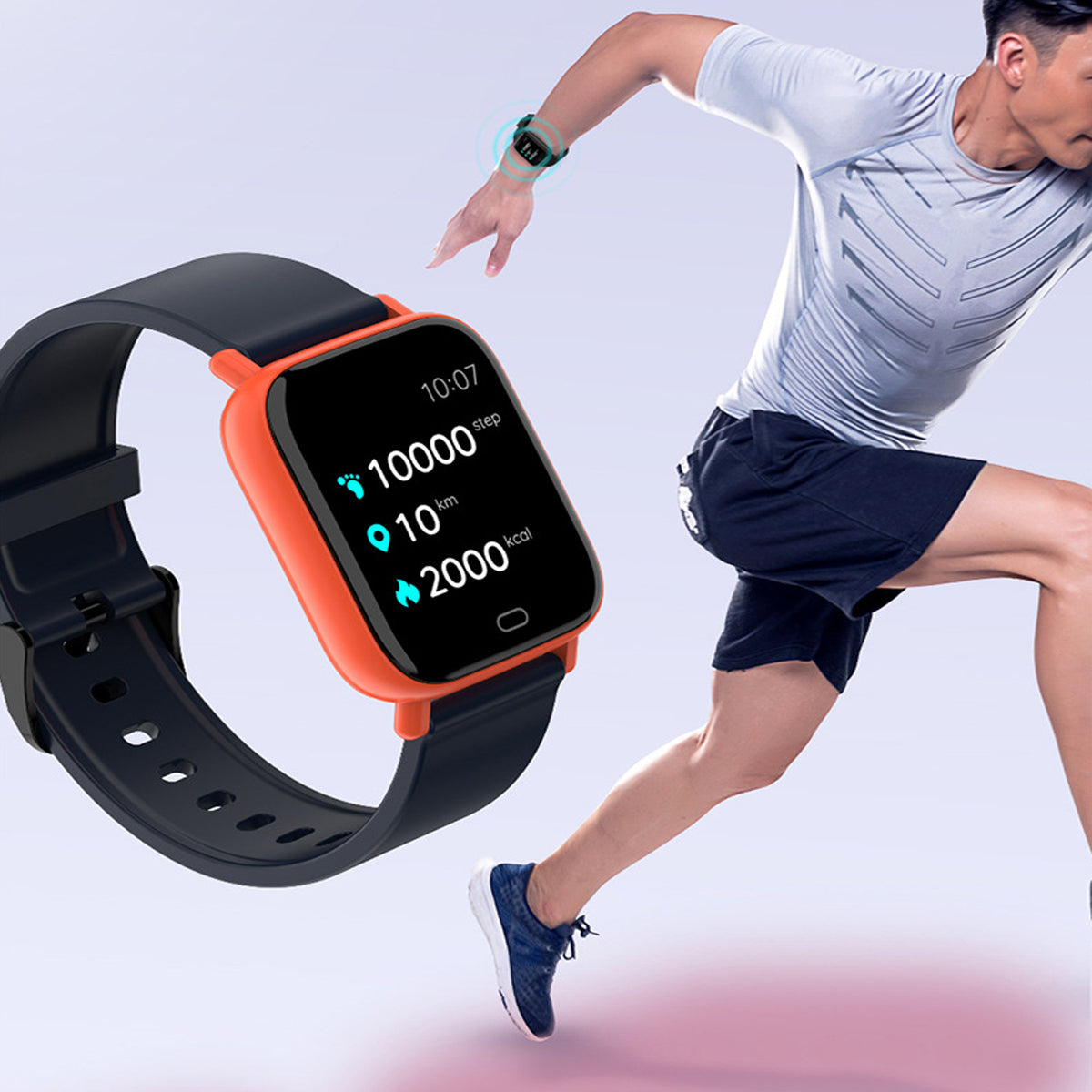 Smart Fit Multi Function Smart Watch Tracker and Monitor - alternate angle