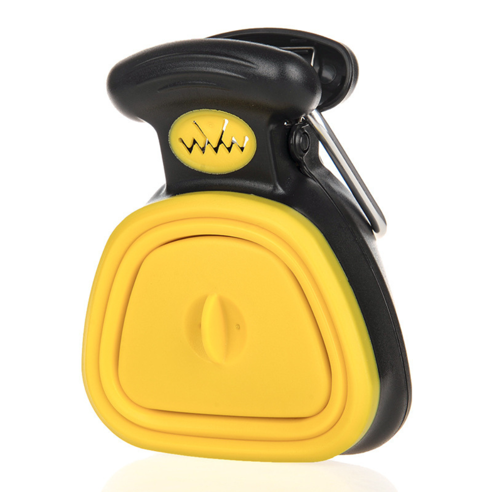 Collapsible Dog Pooper Scooper with Biodegradable Waste Bags - alternate angle