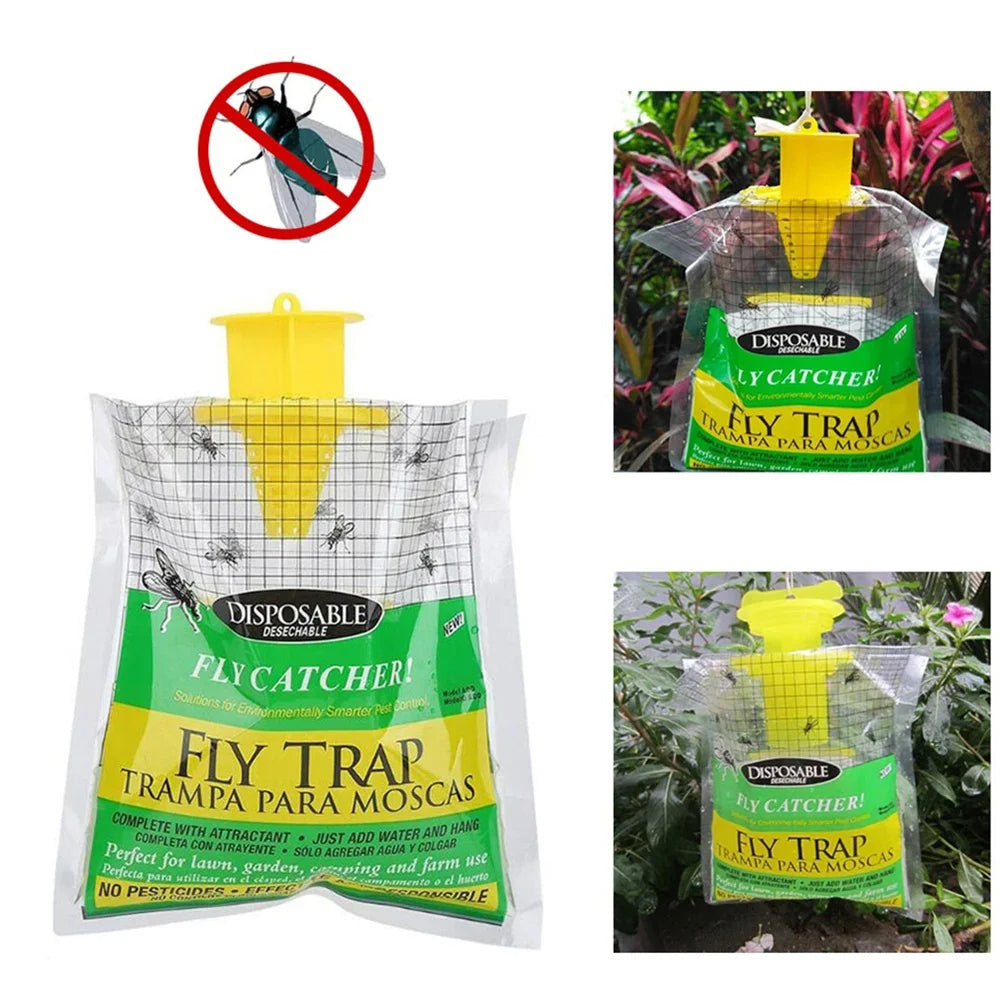 Eco Disposable Outdoor Fly Trap - detail