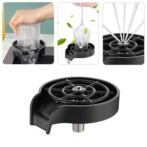High Pressure Kitchen Sink Cup Rinser - alternate angle