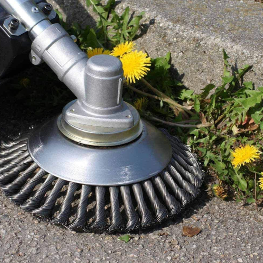 Carbon Steel Weed Brush & Trimmer - alternate angle