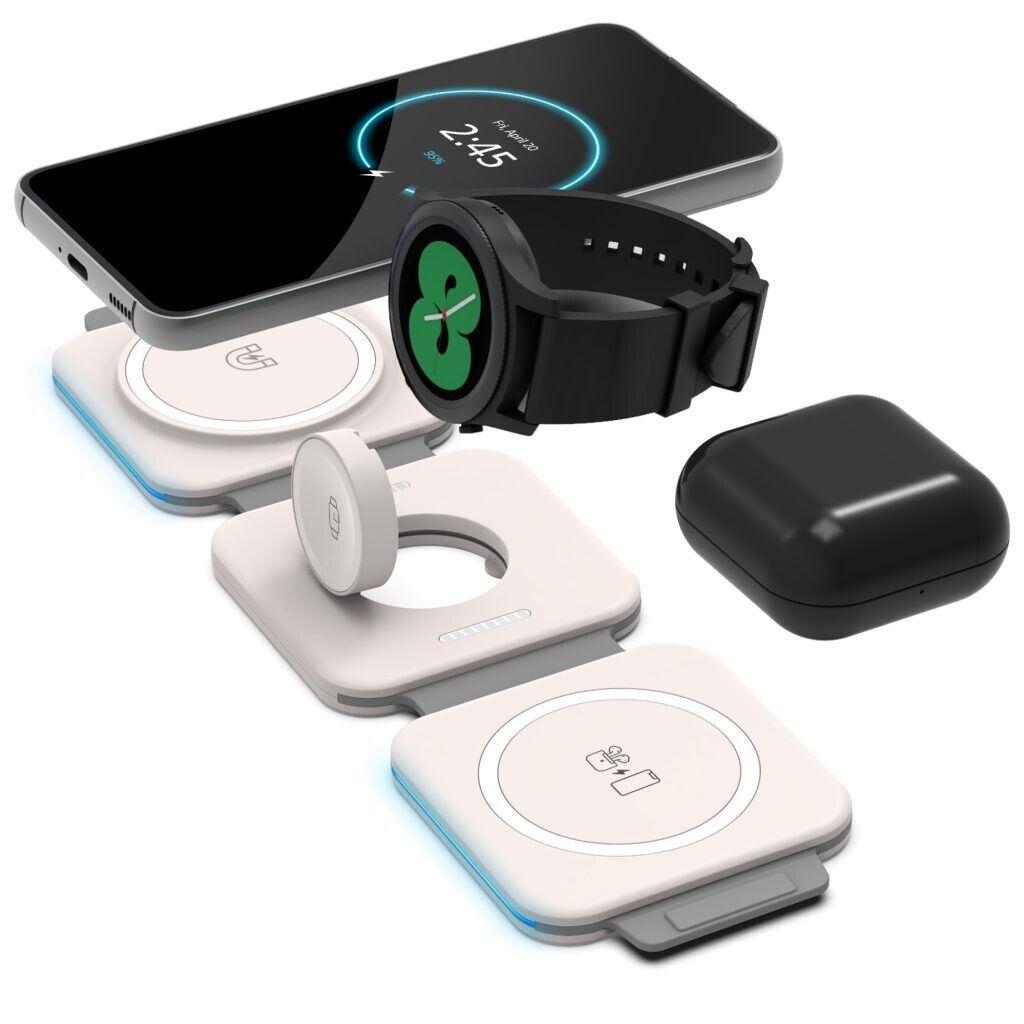 3 In 1 Travel Charger - alternate angle