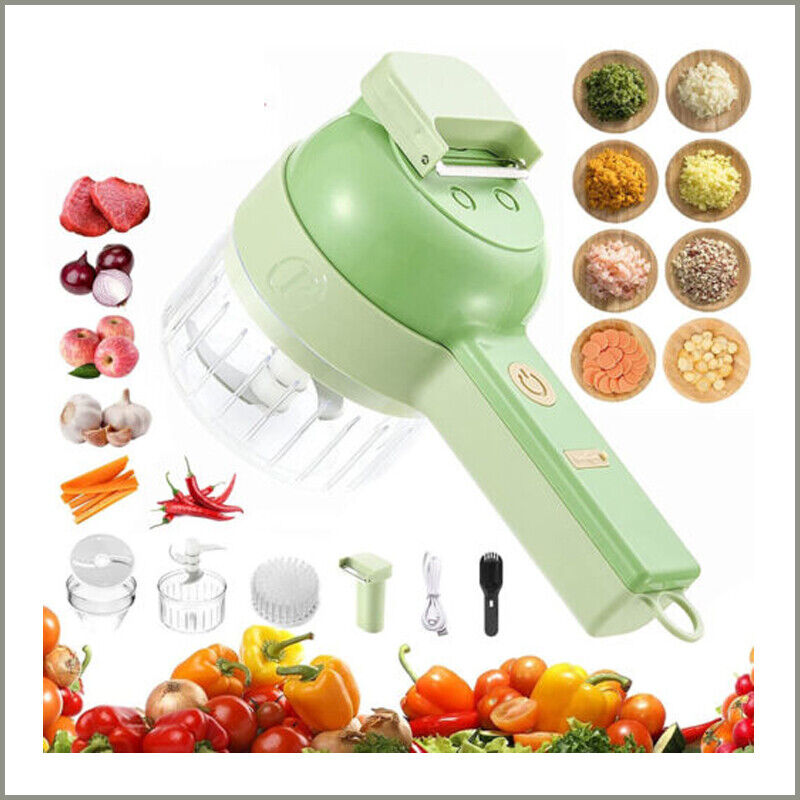 4 In 1 Electric Food Cutter - alternate angle