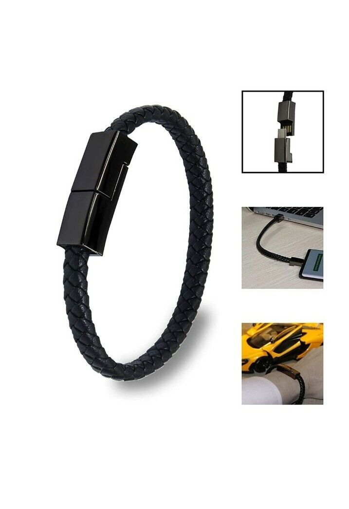 Charging and Data Sync Bracelet - alternate angle