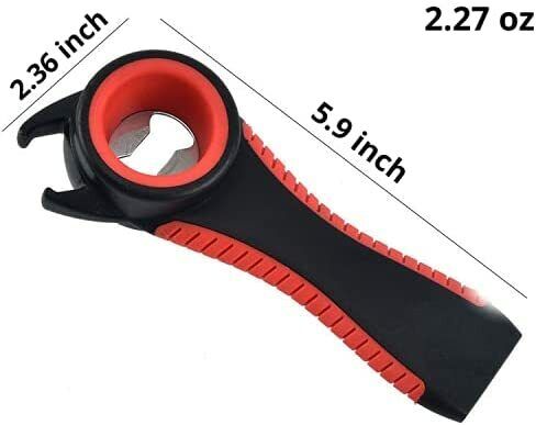 6-in-1 Multi Opener - Jar, Bottle & Can Opener with Easy-Grip Handle - detail