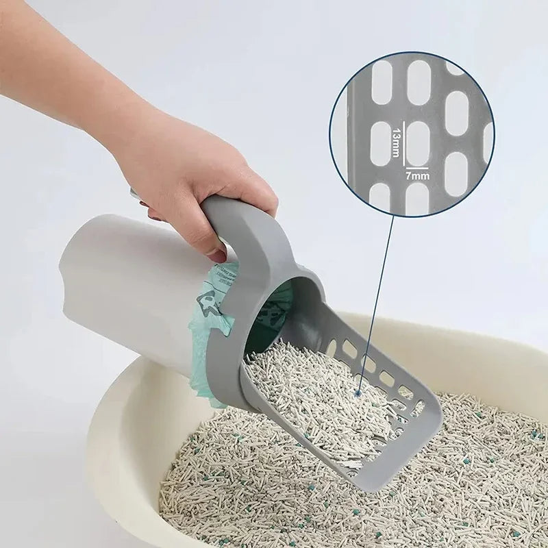 All-in-One Cat Litter Scoop - detail