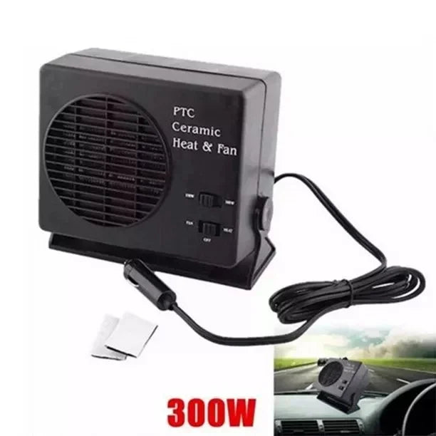 Car Heater 150W 300W 12V Ceramic Car Fan Heater - alternate angle